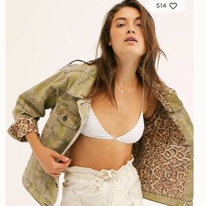 One Teaspoon Safari Camo bandits jacket sz M